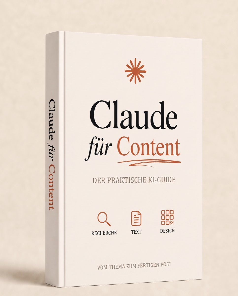 Claude für Content - Buch-Cover